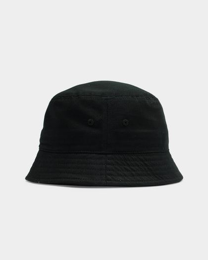 EN ES Plain Bucket Hat Black Black