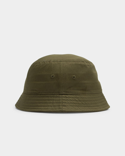 EN ES Plain Bucket Hat Black Olive