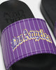 73Studio Los Angeles Slides Purple/Yellow