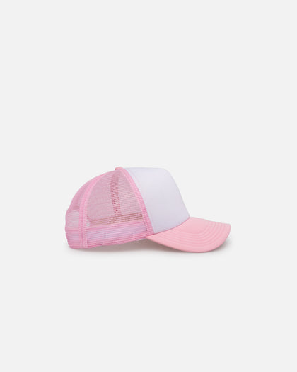 Goat Crew Trucker Mesh Cap White/Pink