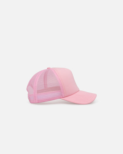 Goat Crew Trucker Mesh Cap Pink