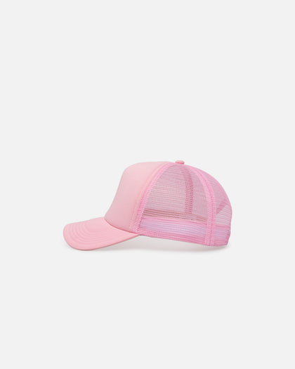 Goat Crew Trucker Mesh Cap Pink