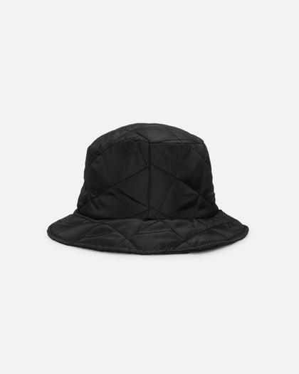 404 Quilted Bucket Hat Black