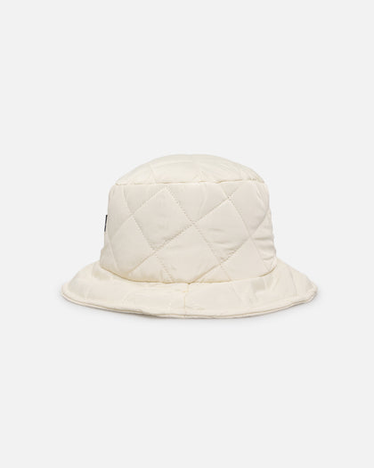 404 Quilted Bucket Hat Off White