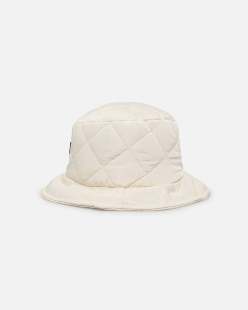 404 Quilted Bucket Hat Off White