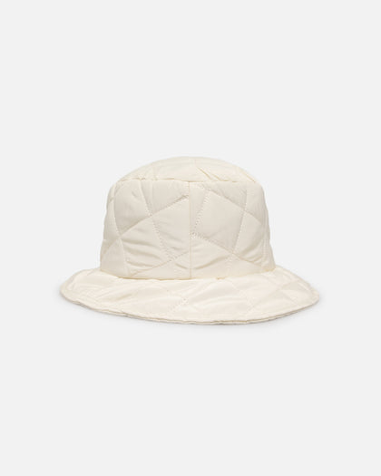 404 Quilted Bucket Hat Off White