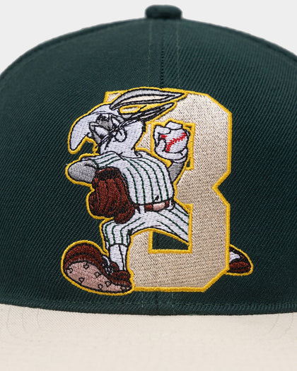 Starter X Looney Tunes Bugs Baseball Snapback Off White/Green