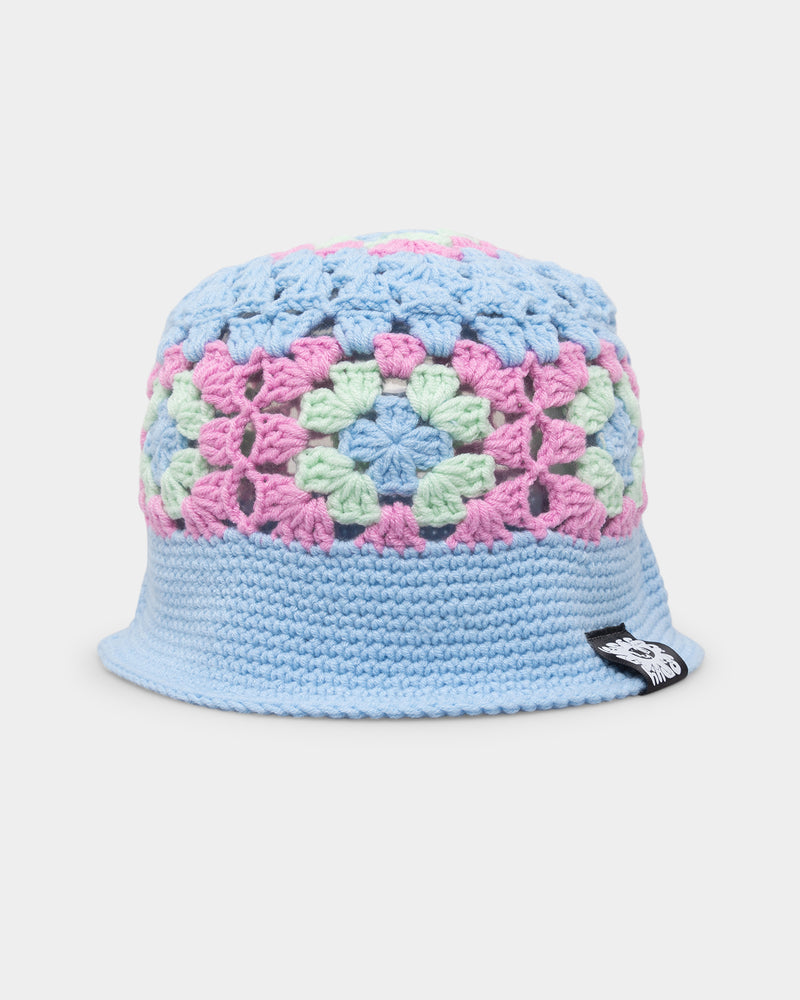 Loiter Crochet Bucket Hat Multi Pastel