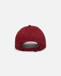 Saint Morta All Star Embroidered 6 Panel Strapback Maroon/White