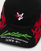 Loiter X The Anti Order Flame Hat Black/Red