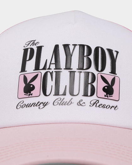 Playboy X Culture Kings Club Trucker Snapback Pink
