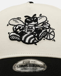 New Era Charlotte Hornets 'Easy Chrome Black' 9FORTY A-Frame Snapback Chrome/Black