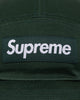 Supreme Washed Chino Twill Camp Cap Green