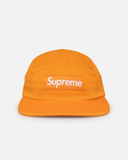 Supreme Washed Chino Twill Camp Cap Orange