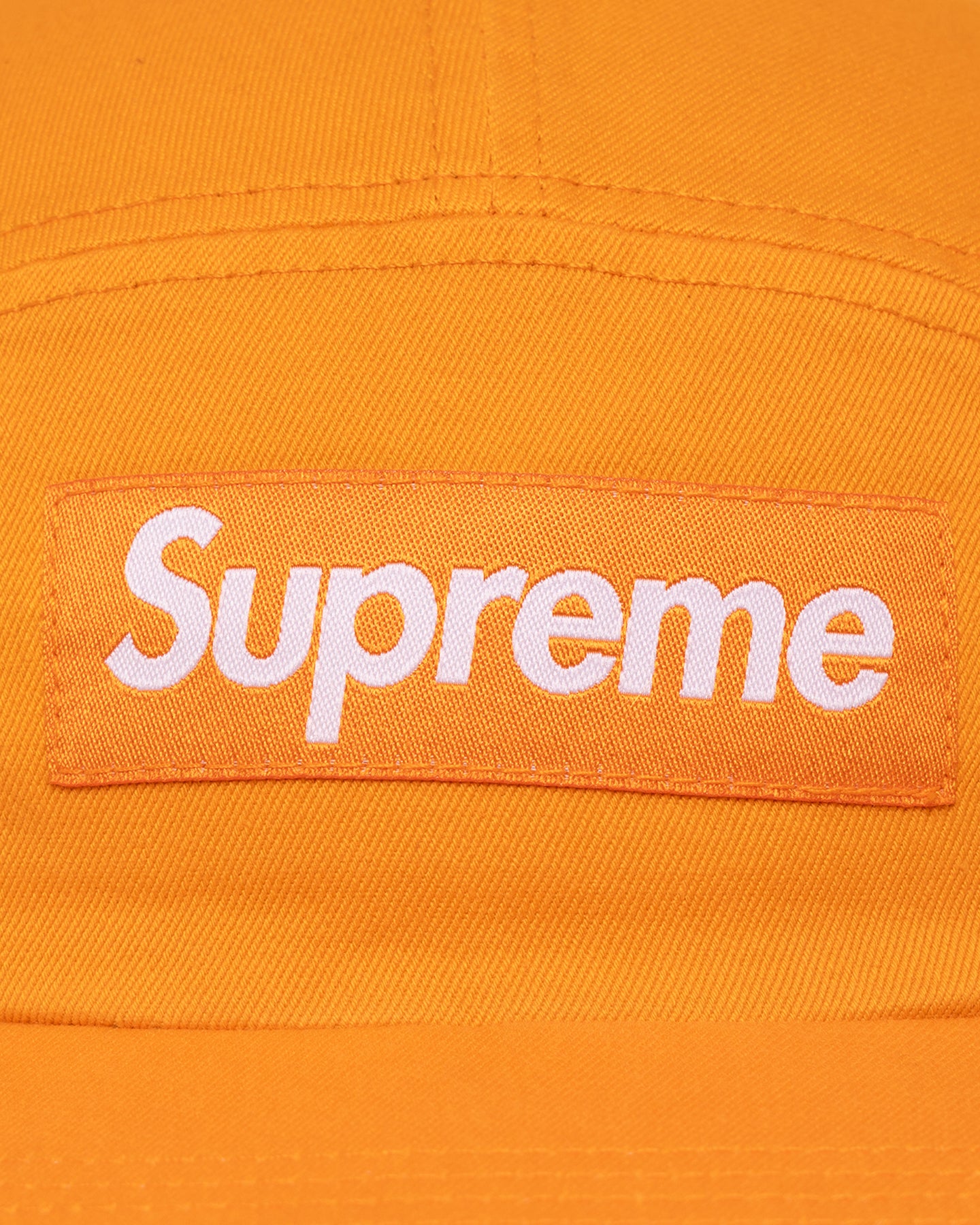 Supreme Washed Chino Twill Camp Cap Orange | Culture Kings