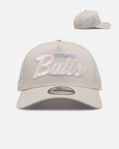 New Era Chicago Bulls 'Pastel 2.0' 9FORTY A-Frame Snapback Stone