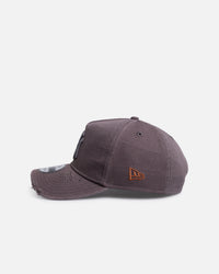 New Era New York Yankees 'Canvas Graphite Grey' 9FORTY A-Frame Snapback Washed Graphite