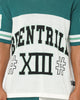 BEENTRILL Numerals Football Jersey Cream/Green