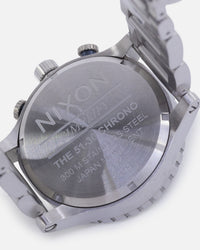 Nixon 51-30 Watch Silver/Midnight