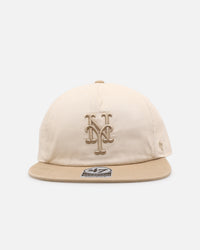 47 Brand New York Mets 'Natural' 47 Captain Snapback Natural