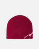 X-Large Gorilla Skull Beanie Plum