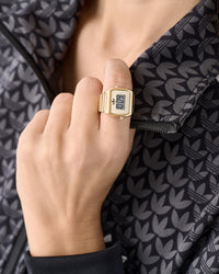 Adidas Digital Two Ring Watch Gold