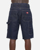 Dickies Relaxed Fit Carpenter Shorts Rinsed Indigo