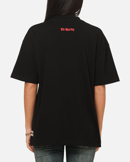 Ed Hardy Flash T-Shirt Black