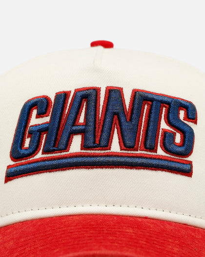 New Era New York Giants 'Washed Metallic' 9FORTY A-Frame Snapback Official Team Colors