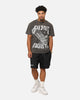 Saint Morta Ride Or Die Boxy T-Shirt Black Wash