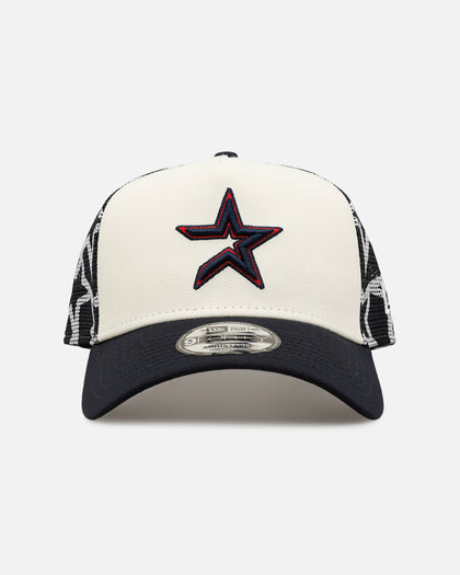 New Era Houston Astros 'Fourth Of July' 9FORTY A-Frame Snapback Chrome/Navy