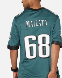 Nike Philadelphia Eagles Jordan Mailata #68 Home Game NFL Jersey Teal