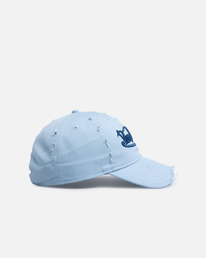 Von Dutch Signature Brim Dad Strapback Cap Light Blue