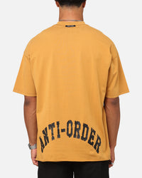 The Anti Order Architype Boxy T-Shirt Mustard