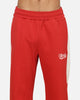 Carre Sport C Trackpants Red/Off White