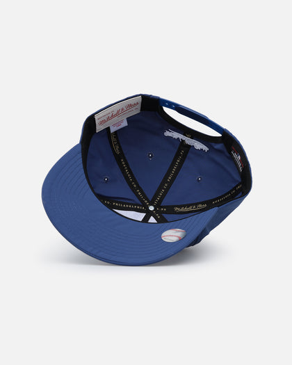 Mitchell & Ness Los Angeles Dodgers Retro Matte Nylon Origins Snapback Blue