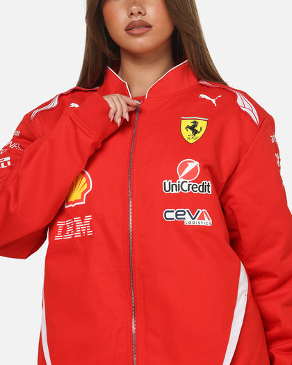 Puma X Scuderia Ferrari Replica Racing Jacket Red