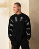 Carre Global Oversized Long Sleeve T-Shirt Black