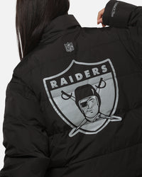 Mitchell & Ness Las Vegas Raiders Reversible Puffer Jacket Black
