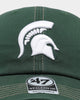 47 Brand Michigan State Spartans Trawler '47 Clean Up Strapback Dark Green