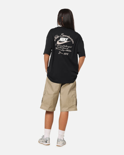 Nike Women's Sportswear Country Club Graphic Oversized T-Shirt Black