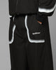 Loiter Spray Day Trackpants Black