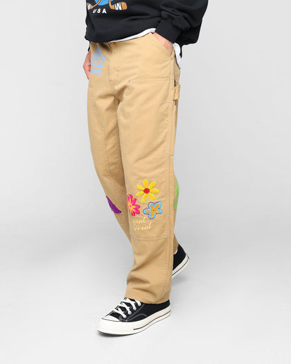 X-Large Daisy Double Knee Work Pants Khaki