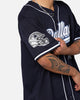 Pro Standard Dallas Cowboys Mesh Button Down Jersey Midnight Navy
