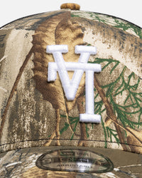 New Era Los Angeles Dodgers 'Upside Down Realtree Logo' 9FORTY A-Frame Trucker Snapback Realtree Edge