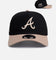 New Era Atlanta Braves 'Black Camel' 9FORTY A-Frame Snapback Black/Camel