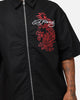 Ed Hardy Dragon Zip Shirt Black