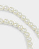 Saint Morta Cupids Pearl Necklace White Gold