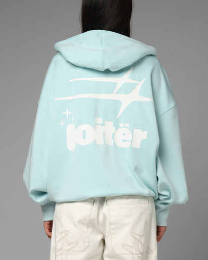 Loiter Cloud 9 Zip Hoodie Light Blue