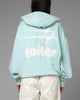 Loiter Cloud 9 Zip Hoodie Light Blue
